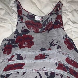 Free People Dresses - Free people floral trapeze dress Free People Dresses - Free people floral trapeze dress